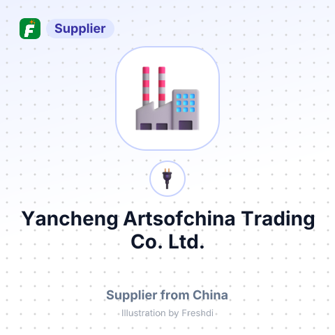 Yancheng Artsofchina Trading Co., Ltd. – summary card, no photo uploaded yet