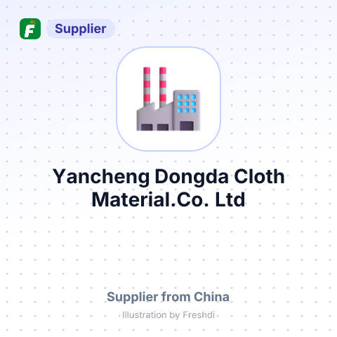 Yancheng Dongda Cloth Material.Co.,Ltd – summary card, no photo uploaded yet