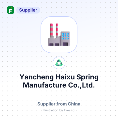 Yancheng Haixu Spring Manufacture Co.,Ltd. – summary card, no photo uploaded yet