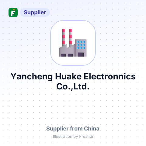 Yancheng Huake Electronnics Co.,Ltd. – summary card, no photo uploaded yet