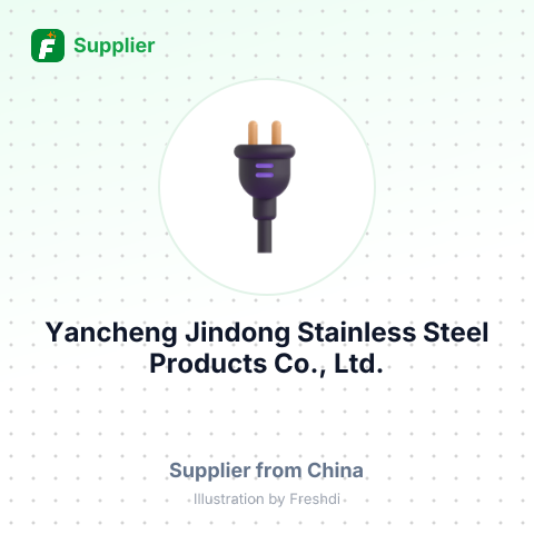 Yancheng Jindong Stainless Steel Products Co., Ltd. – summary card, no photo uploaded yet