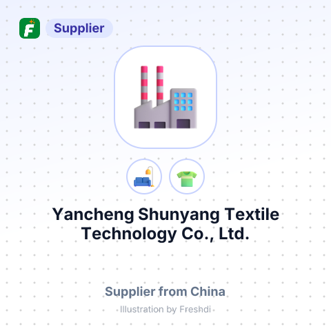 Yancheng Shunyang Textile Technology Co., Ltd. – summary card, no photo uploaded yet