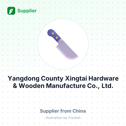 Yangdong County Xingtai Hardware & Wooden Manufacture Co., Ltd. – summary card, no photo uploaded yet