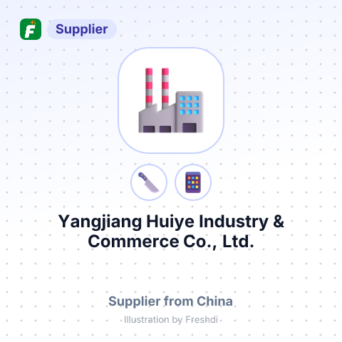 Yangjiang Huiye Industry & Commerce Co., Ltd. – summary card, no photo uploaded yet