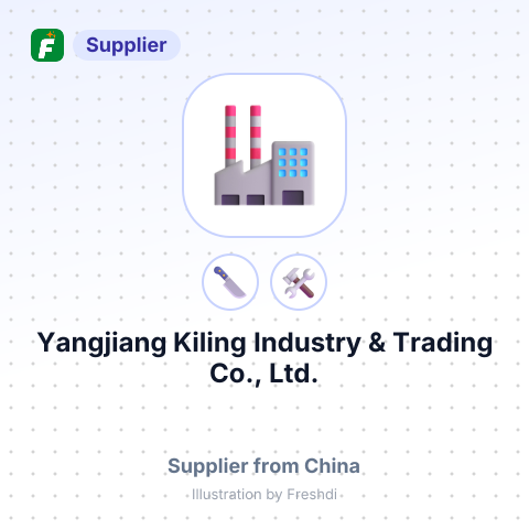 Yangjiang Kiling Industry & Trading Co., Ltd. – summary card, no photo uploaded yet