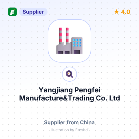 Yangjiang Pengfei Manufacture&Trading Co. Ltd – summary card, no photo uploaded yet