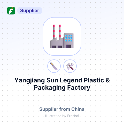 Yangjiang Sun Legend Plastic & Packaging Factory – summary card, no photo uploaded yet