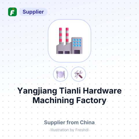 Yangjiang Tianli Hardware Machining Factory – summary card, no photo uploaded yet