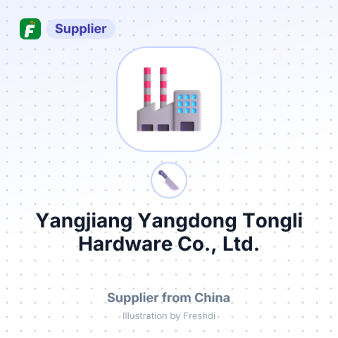 Yangjiang Yangdong Tongli Hardware Co., Ltd. – summary card, no photo uploaded yet