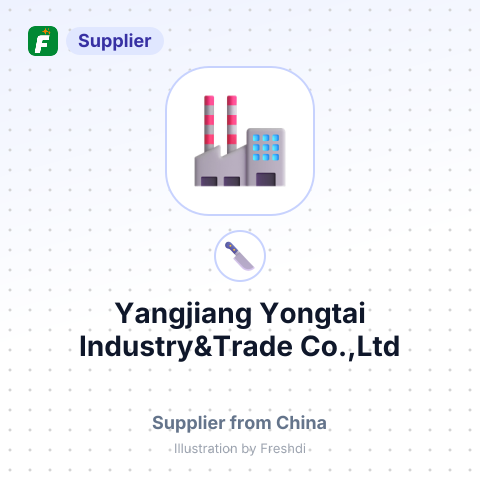 Yangjiang Yongtai Industry&Trade Co.,Ltd – summary card, no photo uploaded yet