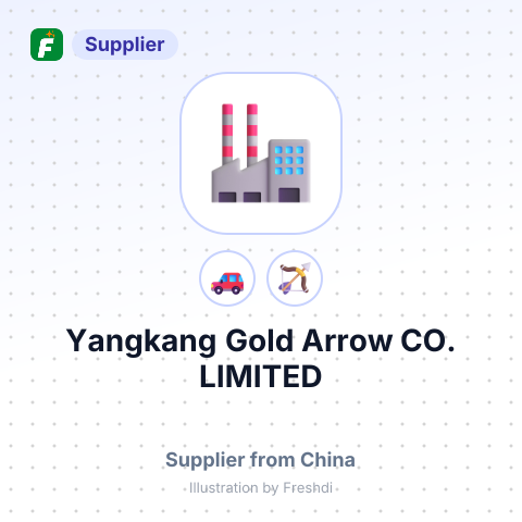 Yangkang Gold Arrow CO.,LIMITED – summary card, no photo uploaded yet