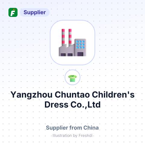 Yangzhou Chuntao Children's Dress Co.,Ltd – summary card, no photo uploaded yet