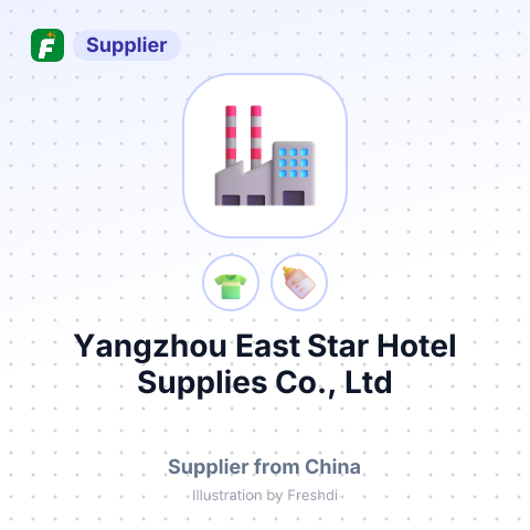 Yangzhou East Star Hotel Supplies Co., Ltd – summary card, no photo uploaded yet