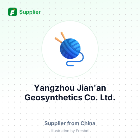 Yangzhou Jian'an Geosynthetics Co., Ltd. – summary card, no photo uploaded yet