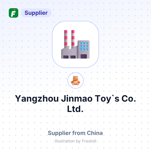 Yangzhou Jinmao Toy`s Co.,Ltd. – summary card, no photo uploaded yet
