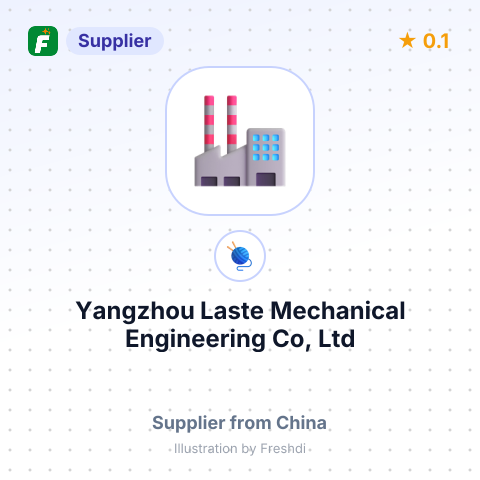 Yangzhou Laste Mechanical Engineering Co, Ltd  – summary card, no photo uploaded yet