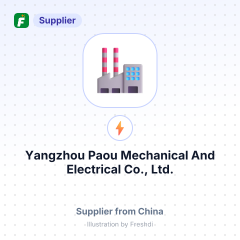 Yangzhou Paou Mechanical And Electrical Co., Ltd. – summary card, no photo uploaded yet