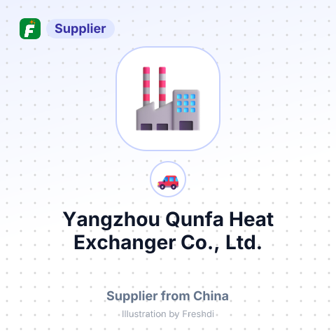 Yangzhou Qunfa Heat Exchanger Co., Ltd. – summary card, no photo uploaded yet