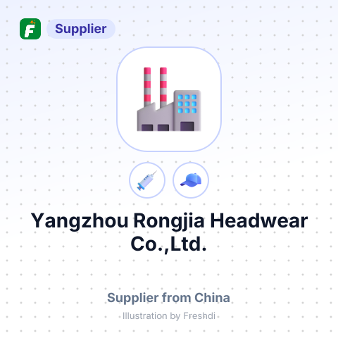 Yangzhou Rongjia Headwear Co.,Ltd. – summary card, no photo uploaded yet