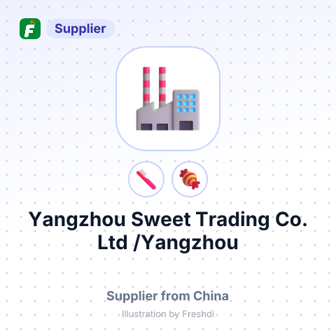 Yangzhou Sweet Trading Co.,Ltd /Yangzhou Guangling Dayunhe Tourist Products Factory – summary card, no photo uploaded yet