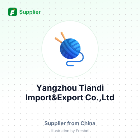 Yangzhou Tiandi Import&Export Co.,Ltd – summary card, no photo uploaded yet