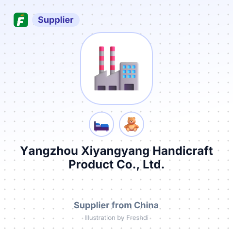 Yangzhou Xiyangyang Handicraft Product Co., Ltd. – summary card, no photo uploaded yet