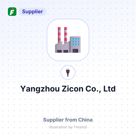 Yangzhou Zicon Co., Ltd – summary card, no photo uploaded yet
