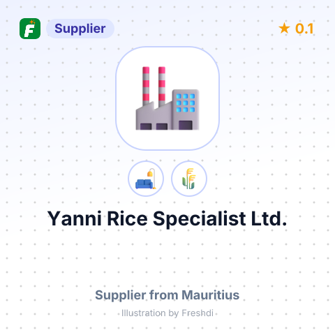 Yanni Rice Specialist Ltd.  – summary card, no photo uploaded yet