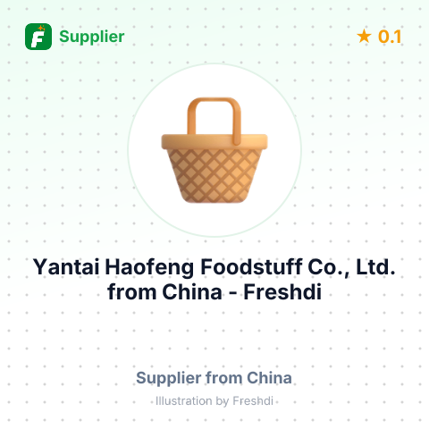 Yantai Haofeng Foodstuff Co., Ltd.  – summary card, no photo uploaded yet