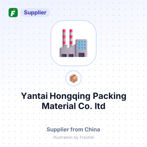 Yantai Hongqing Packing Material Co.,ltd – summary card, no photo uploaded yet