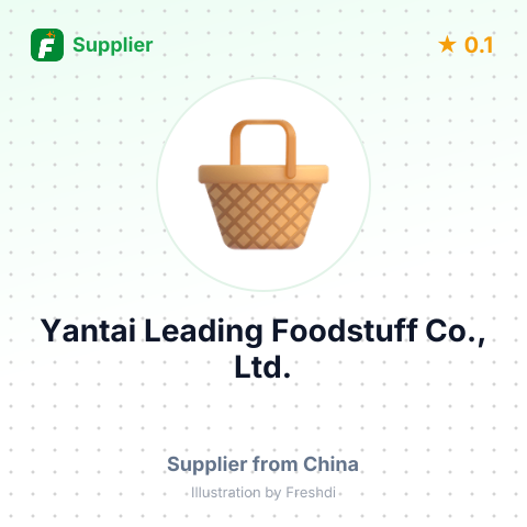 Yantai Leading Foodstuff Co., Ltd. – summary card, no photo uploaded yet