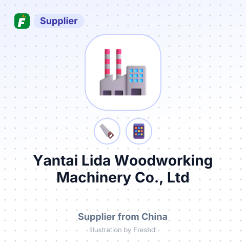 Yantai Lida Woodworking Machinery Co., Ltd – summary card, no photo uploaded yet