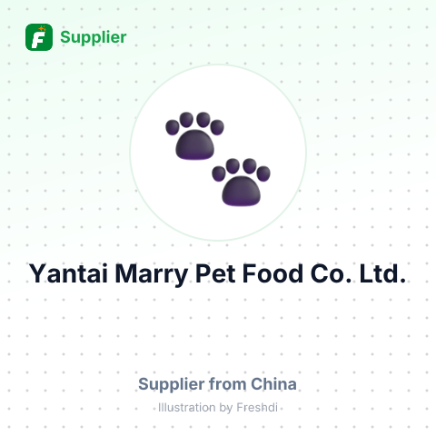 Yantai Marry Pet Food Co., Ltd. – summary card, no photo uploaded yet