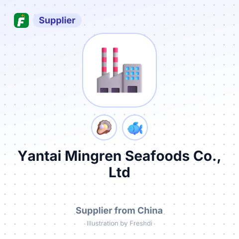Yantai Mingren Seafoods Co., Ltd – summary card, no photo uploaded yet