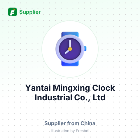 Yantai Mingxing Clock Industrial Co., Ltd – summary card, no photo uploaded yet