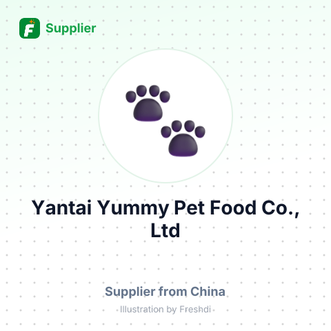 Yantai Yummy Pet Food Co., Ltd – summary card, no photo uploaded yet