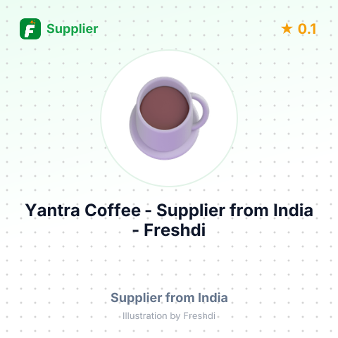 Yantra Coffee  – summary card, no photo uploaded yet
