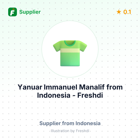 Yanuar Immanuel Manalif  – summary card, no photo uploaded yet