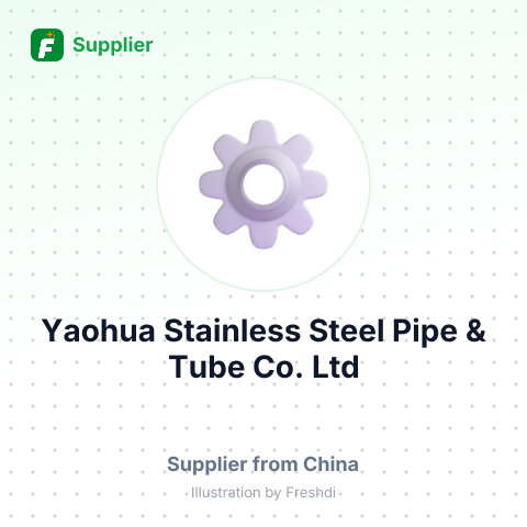 Yaohua Stainless Steel Pipe & Tube Co.,Ltd – summary card, no photo uploaded yet