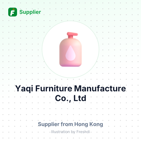 Yaqi Furniture Manufacture Co., Ltd – summary card, no photo uploaded yet