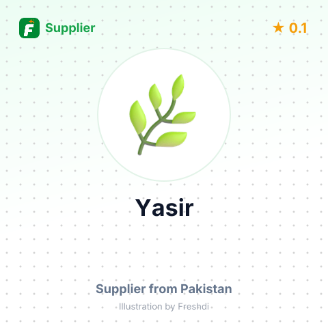 Yasir  – summary card, no photo uploaded yet