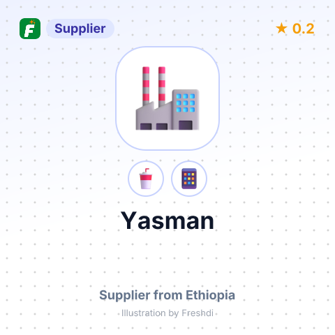 Yasman – summary card, no photo uploaded yet