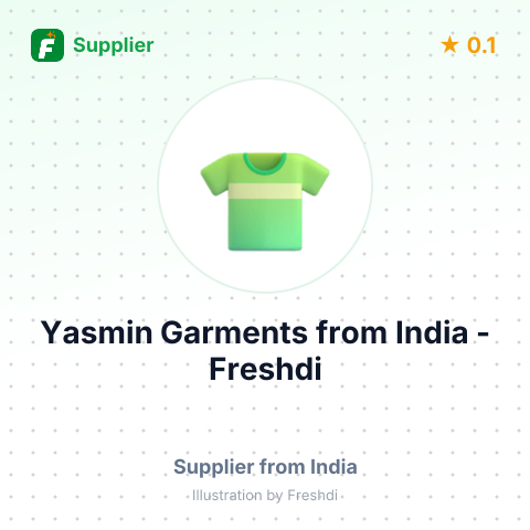 Yasmin Garments  – summary card, no photo uploaded yet