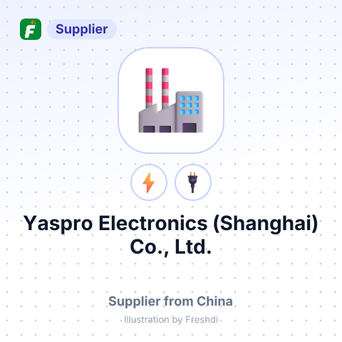 Yaspro Electronics (Shanghai) Co., Ltd. – summary card, no photo uploaded yet