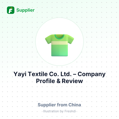 Yayi Textile Co., Ltd. – summary card, no photo uploaded yet