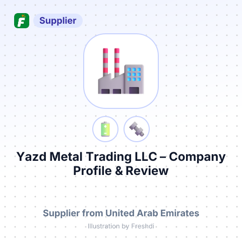 Yazd Metal Trading LLC – summary card, no photo uploaded yet