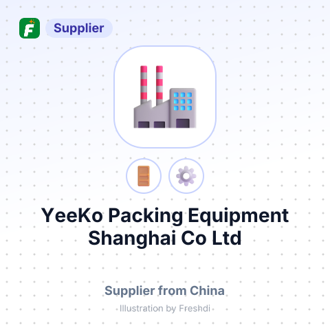YeeKo Packing Equipment Shanghai Co Ltd – summary card, no photo uploaded yet
