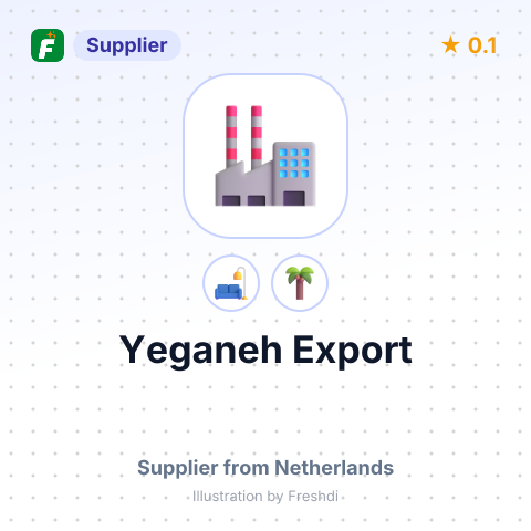 Yeganeh Export  – summary card, no photo uploaded yet