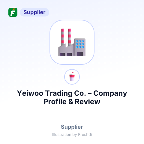 Yeiwoo Trading Co. – summary card, no photo uploaded yet