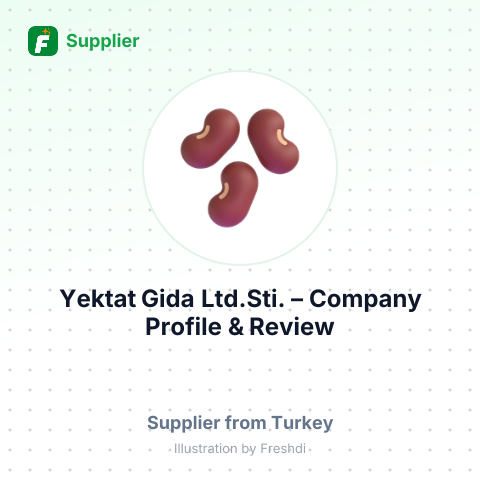 Yektat Gida Ltd.Sti. – summary card, no photo uploaded yet